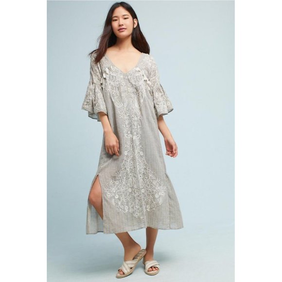 Anthropologie Tisdale Midi Dress, Size 6, VGUC - Picture 1 of 10